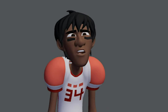 create 3d realistic animation and 3d cartoon animation in any movie style,
