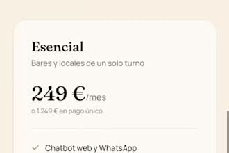crearé una web profesional con animaciones para tu negocio