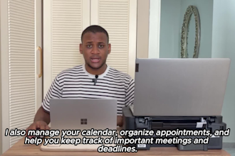 manage your emails and calendar