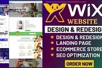 build wix studio website design wix website redesign wix studio website redesign
