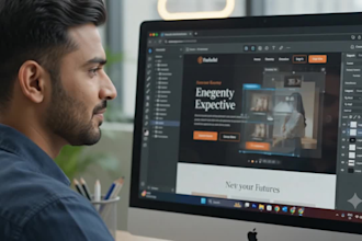 website development HTML, CSS, javascript website