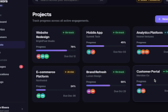 create a modern web app prototype for your idea