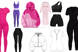 activewear techpack fitness design techpack and tech pack
