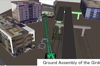 create 3d bridge engineering and construction visualization animations