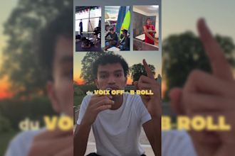 be your male bilingual english and french ugc creator