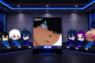 create gacha club and gacha reaction videos with your oc