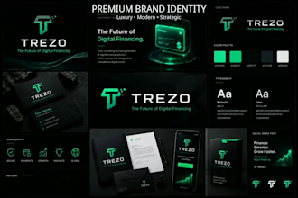 design a morden minimalist logo for your brand in 24 hours