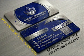 design professional luxury buissness card