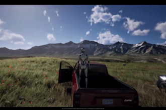 create open world landscape, terrain map for unity and unreal engine game