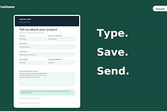 turn your PDF into a fillable form for client intake