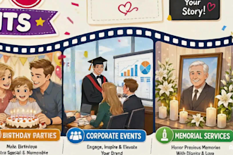 create couple love story animation videos for wedding events