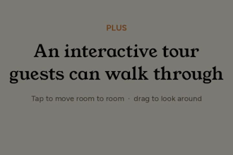 create an airbnb walkthrough video and interactive tour from your photos