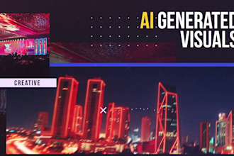 create 3d video for led display