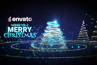 make this amazing festive christmas video wish