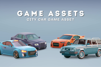 create a low poly game ready vehicle for unity and unreal
