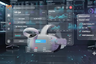 test your meta oculus VR app or game and provide detailed QA feedback