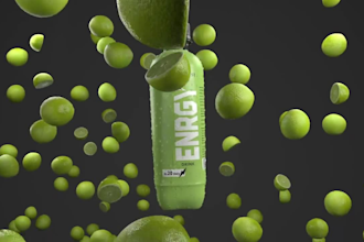 create realistic 3d cosmetic bottle animation and skincare cgi video