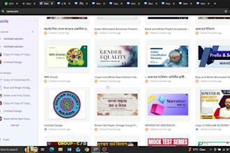 be your expert canva graphic designer for any project
