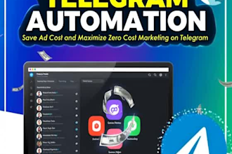 do telegram automation, and bot via python