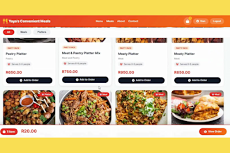 build custom PHP mysql ecommerce website with payment integration