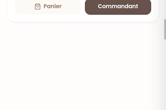 développement de site web simple et de site web avec panier