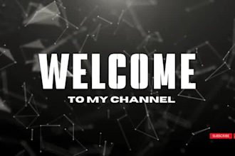 create a modern german intro video for businesses, youtube, podcast, coaches