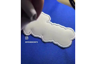 digitize your logo for 3d puff cap and hat embroidery