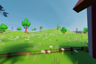 create low poly 3d game assets in blender