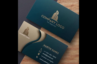 create a modern and luxury card design