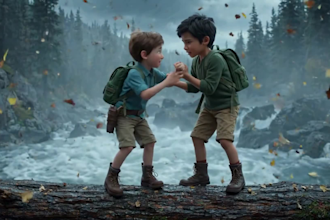 create children book trailer video illustration and kids story book promo