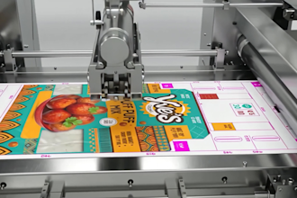 vectorize ai generated packaging to editable print ready dieline