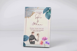 design professional invitation cards for any event