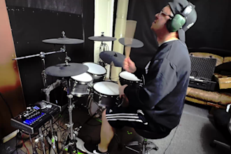record midi drums for extreme metal