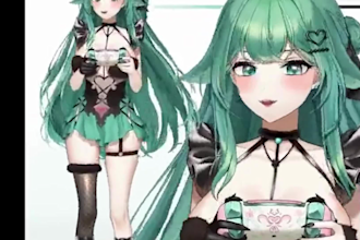 design live 2d vtuber model live2d rigging, anime vtuber commission
