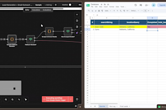 be your automated cold outreach developer using n8n