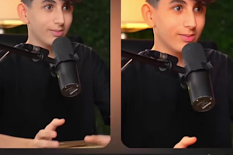 edit tiktok and youtube shorts with strong hook