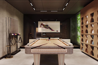 do wardrobe model and render