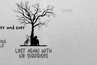 create artistic hand drawn lyrics music video