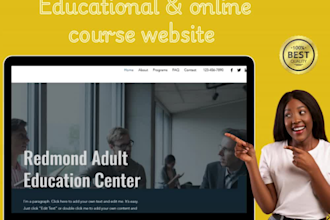 build educational, lms, ezycourse, learnworlds, and school websites