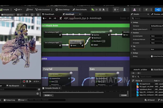 create a complete character blueprint setup in ue5