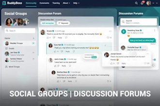 build buddyboss website buddyboss app setup customization profiles groups forums