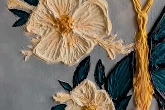 create custom hand painted canvas art and wall murals