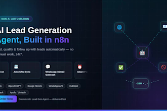 build an ai lead generation agent using n8n automation