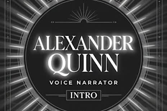 provide professional british narration