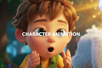 create 3d pixar style ai animation, cartoon storytelling and ai video art