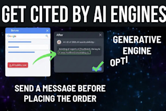 perform generative engine optimization GEO for ai visibility