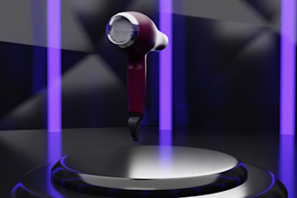 create 3d cosmetic product renders for beauty brands