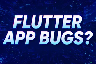 fix flutter app bugs, crashes and errors fast and upgrade it