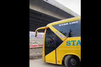 create eye catching 4k bus video for your social media