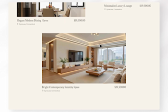 design interior minimalist website, interior design website home decor website